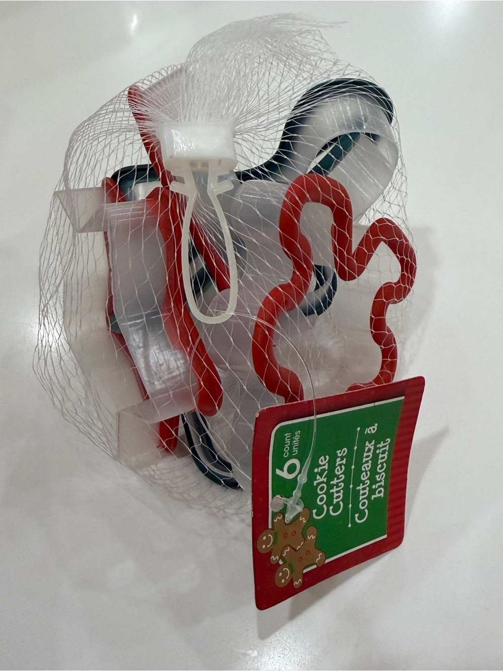 Holiday Cookie Cutter Set - Red, White, Green